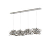 WOMO Cluster Pendelleuchte Silber Gold Esstisch Modern-WM2042 thumbnail