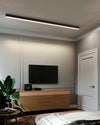 WOMO Lineare LED Deckenleuchte Flur Lang Schmal Metall-WM1003 thumbnail