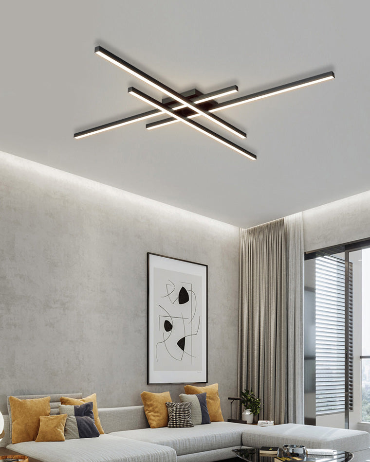 WOMO Simple Low Profile Flush Mount Ceiling Light-WM1004