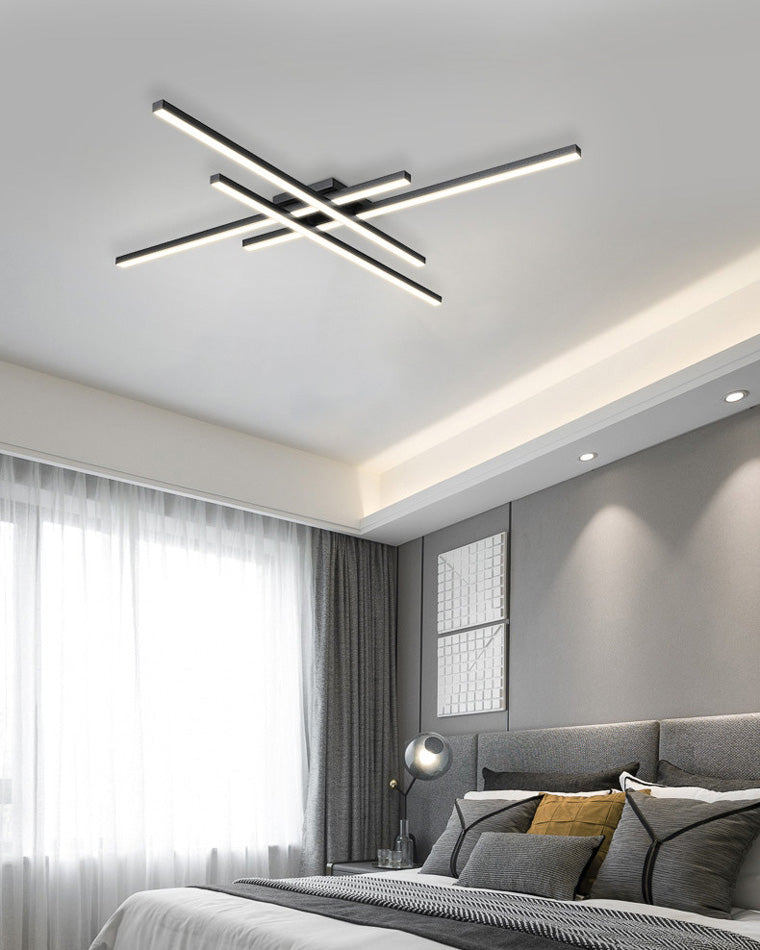 WOMO Simple Low Profile Flush Mount Ceiling Light-WM1004