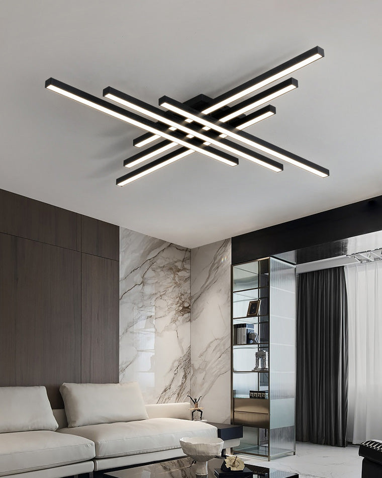 WOMO Simple Low Profile Flush Mount Ceiling Light-WM1004