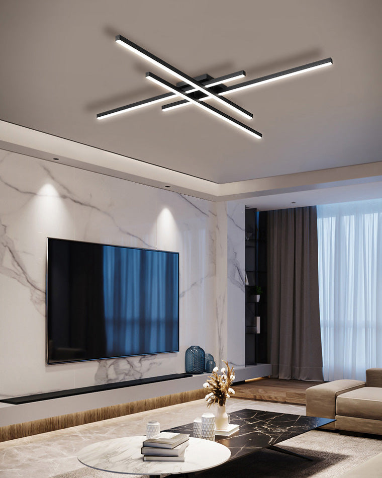 WOMO Simple Low Profile Flush Mount Ceiling Light-WM1004