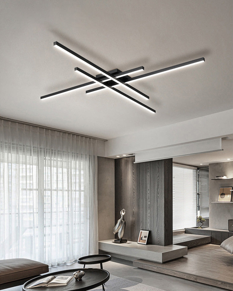 WOMO Simple Low Profile Flush Mount Ceiling Light-WM1004