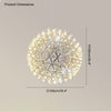 WOMO Designer LED Pendelleuchte SLV Chrom Kugel -WM2091 thumbnail