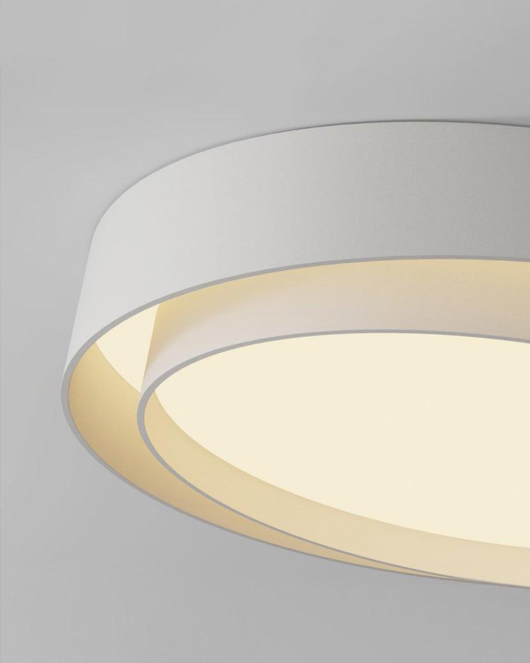 WOMO Round Drum Flush Mount Ceiling Light-WM1022