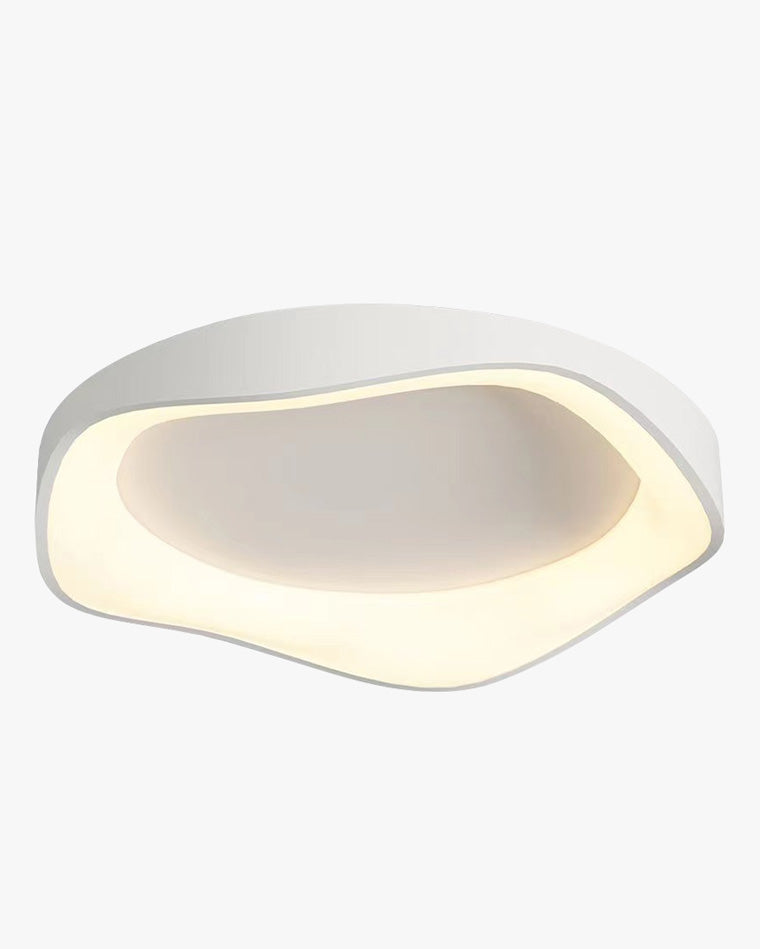 Plafonnier LED rond et plat WOMO moderne-WM1025