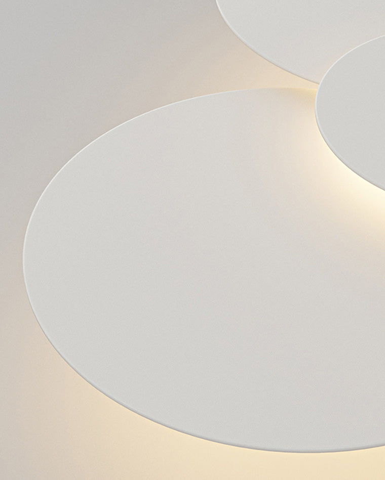 WOMO Round Flat Flush Mount Ceiling Light-WM1085