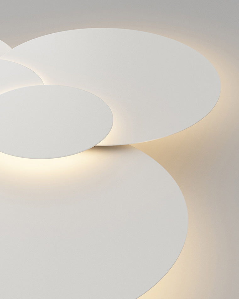 WOMO Round Flat Flush Mount Ceiling Light-WM1085