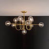 WOMO Mid Century Kronleuchter Glaskugel schlafzimmer-WM2255 thumbnail