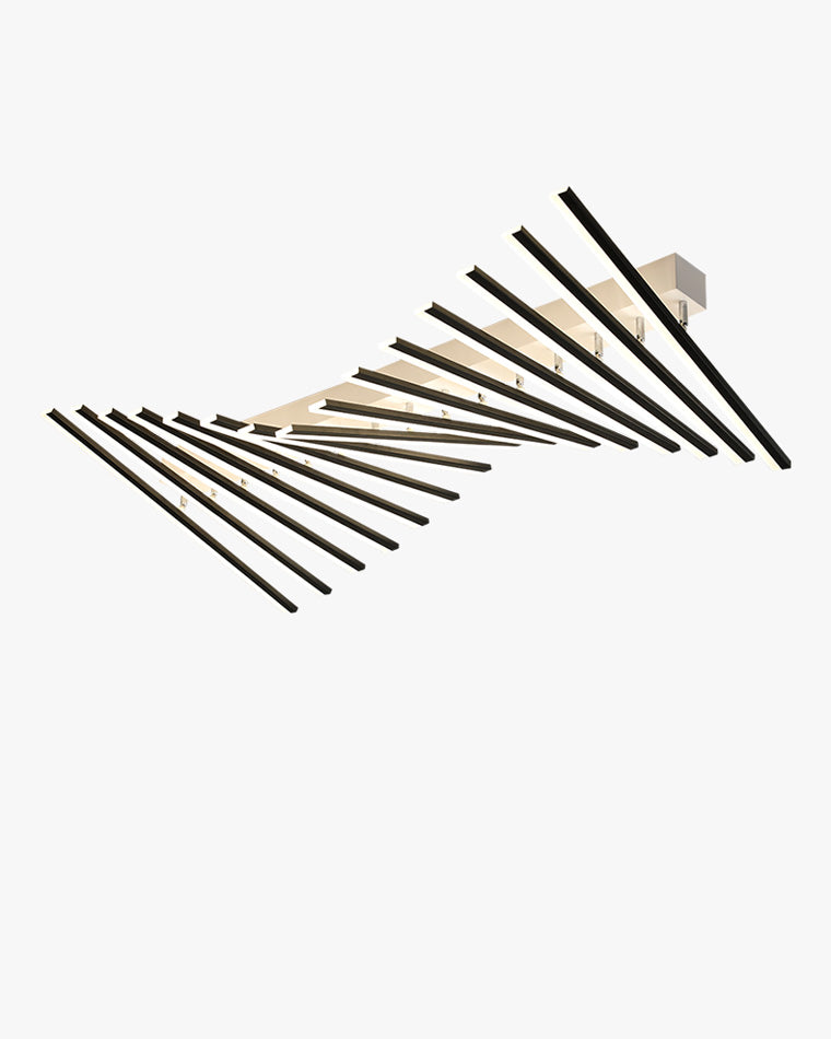 WOMO Plafonnier LED dimmable à barres WM1106