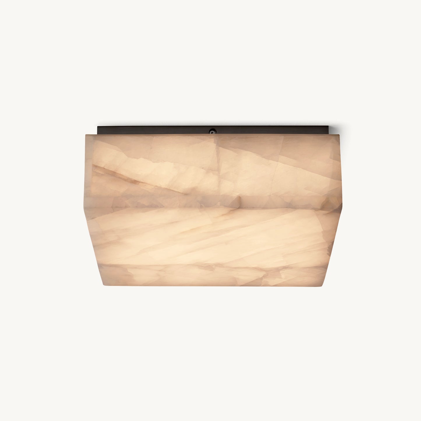 WOMO Alabaster Square Ceiling Light-WM1115