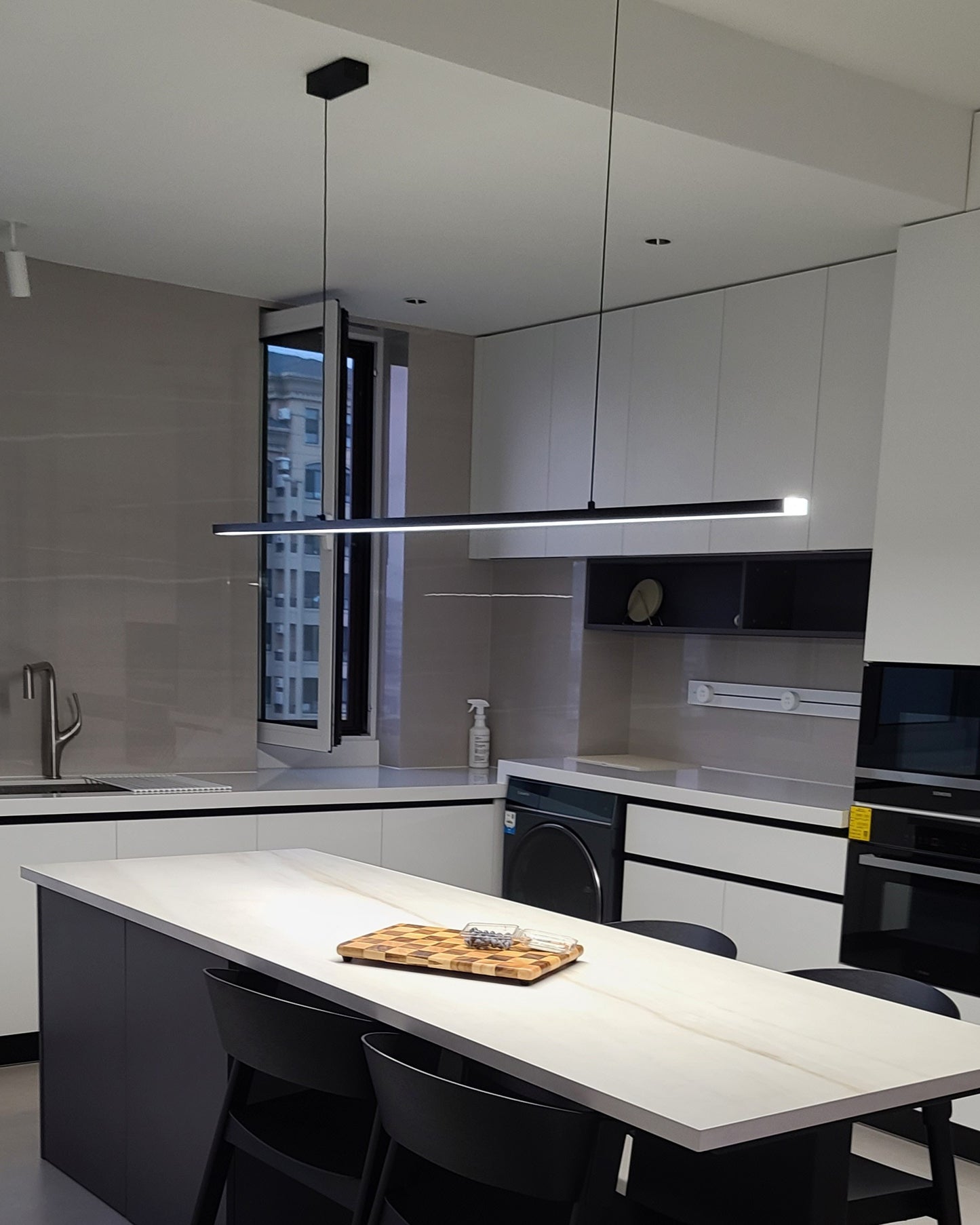 WOMO Extra Long Linear Pendant Light-WM2011