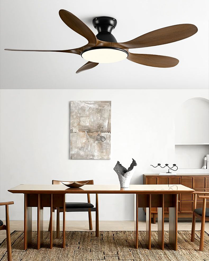 WOMO Large Low Profile Ceiling Fan Lamp - WM5195
