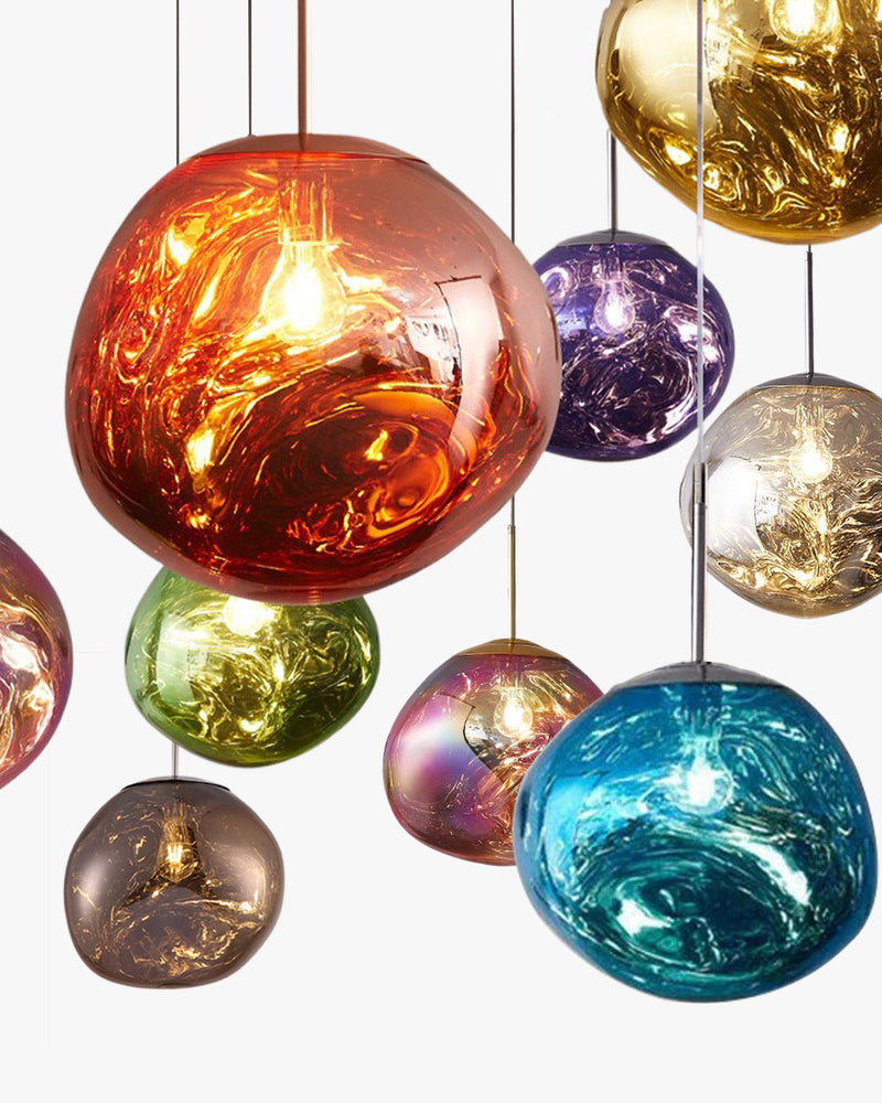 WOMO Designer Melt Kugel Pendelleuchte Kücheninsel-WM2043