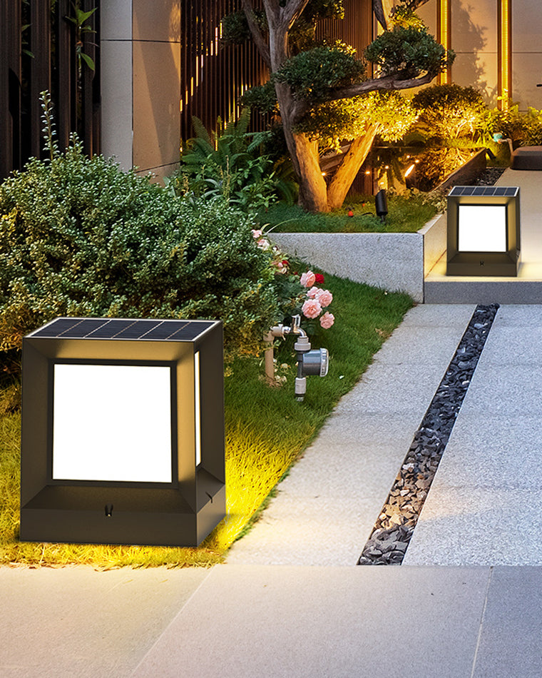 WOMO Solar Pillar Light With Dimmer-WM9058