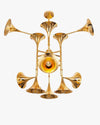 WOMO Vintage Kronleuchter Gold Wohnzimmer-WM2614 thumbnail