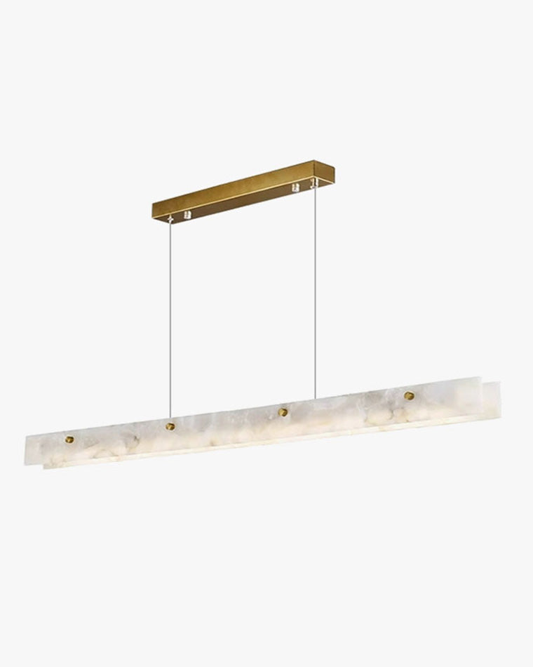 WOMO Länglicher LED Kronleuchter Esstisch-WM2833
