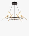 WOMO Gold Bird Kronleuchter Wohnzimmer-WM2512d thumbnail