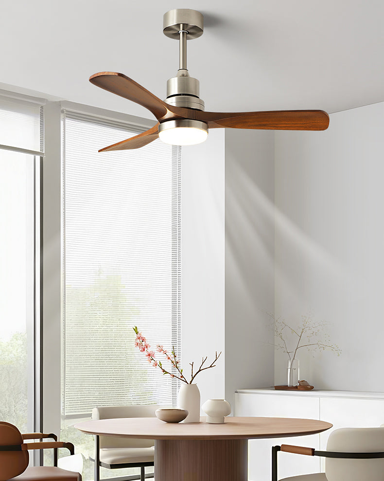 WOMO Mid Century Modern Ceiling Fan Lamp - WM5277
