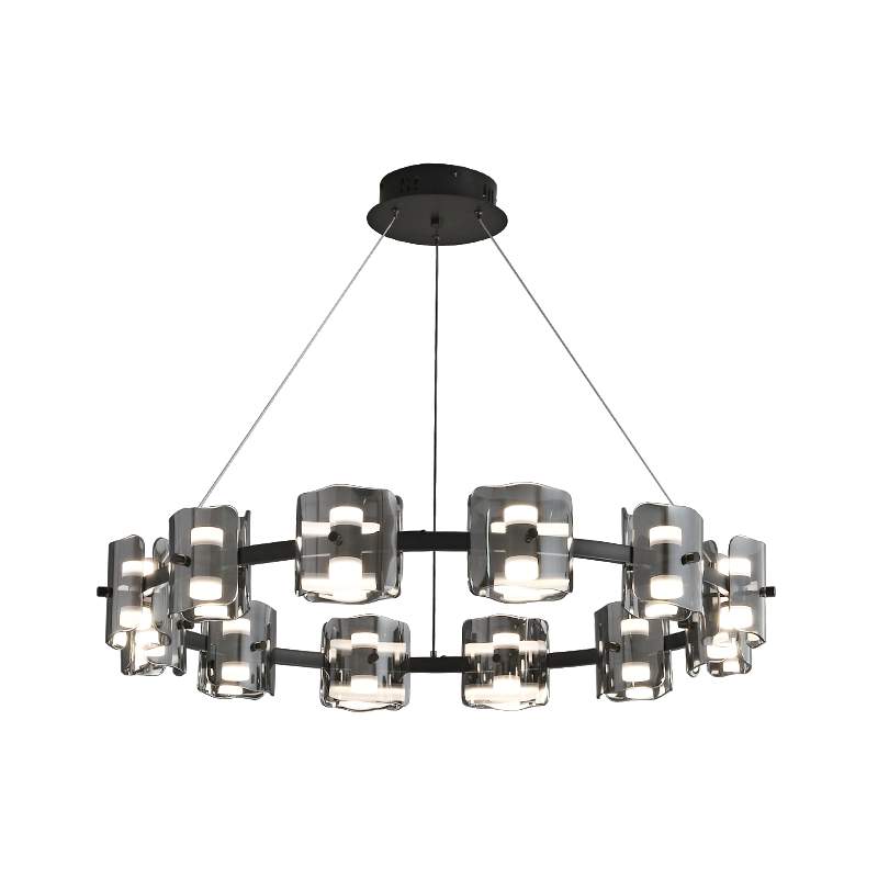WOMO Modern Candle Round Chandelier-WM2218