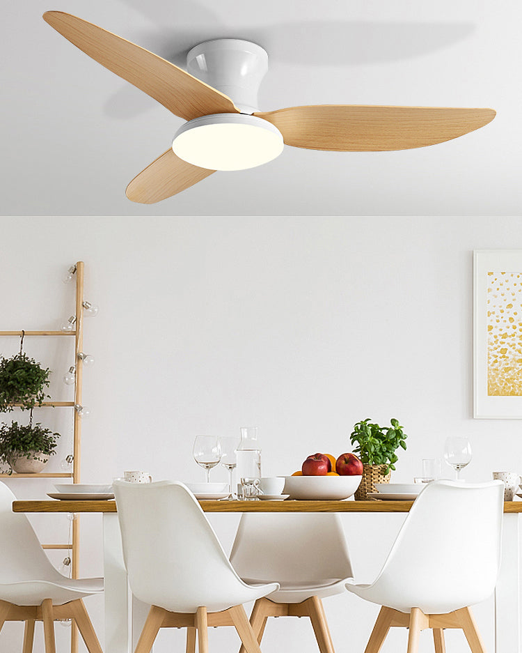 WOMO 3 Blade Low Profile Ceiling Fan Lamp - WM5261