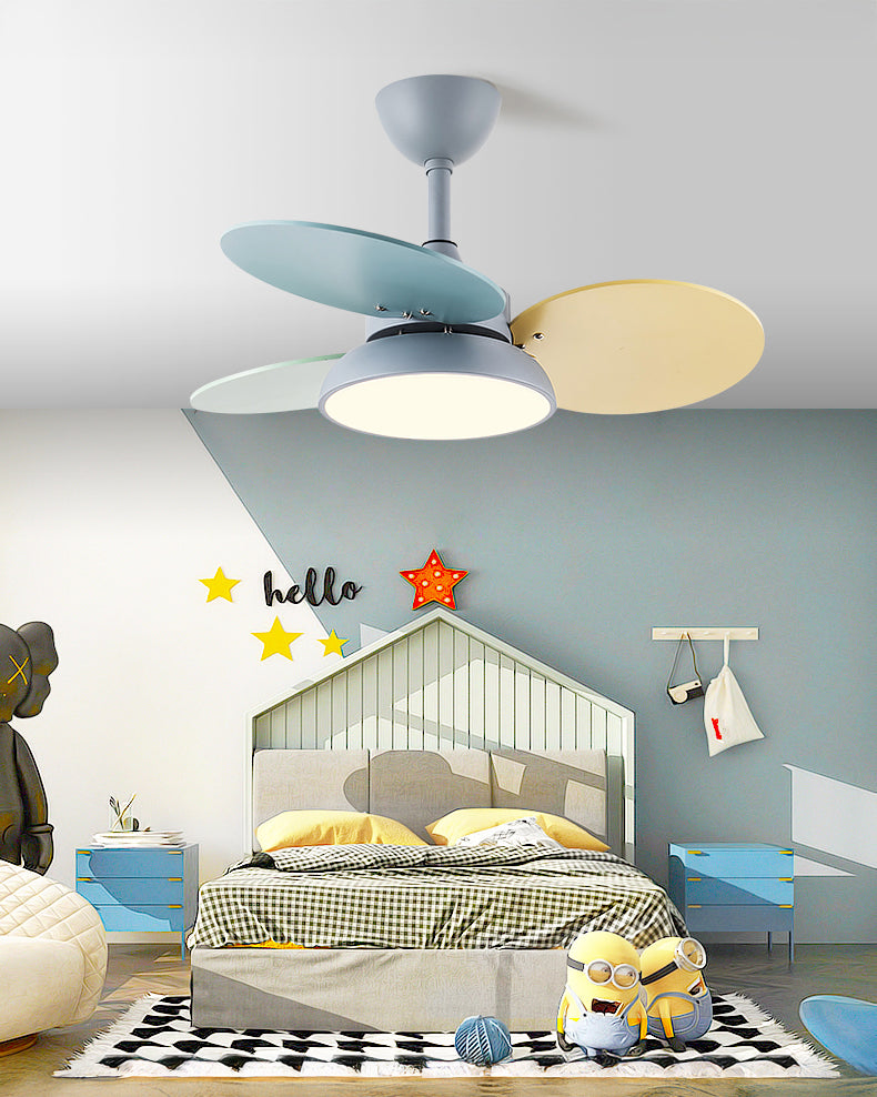 WOMO Modern Children Ceiling Fan Lamp - WM5207