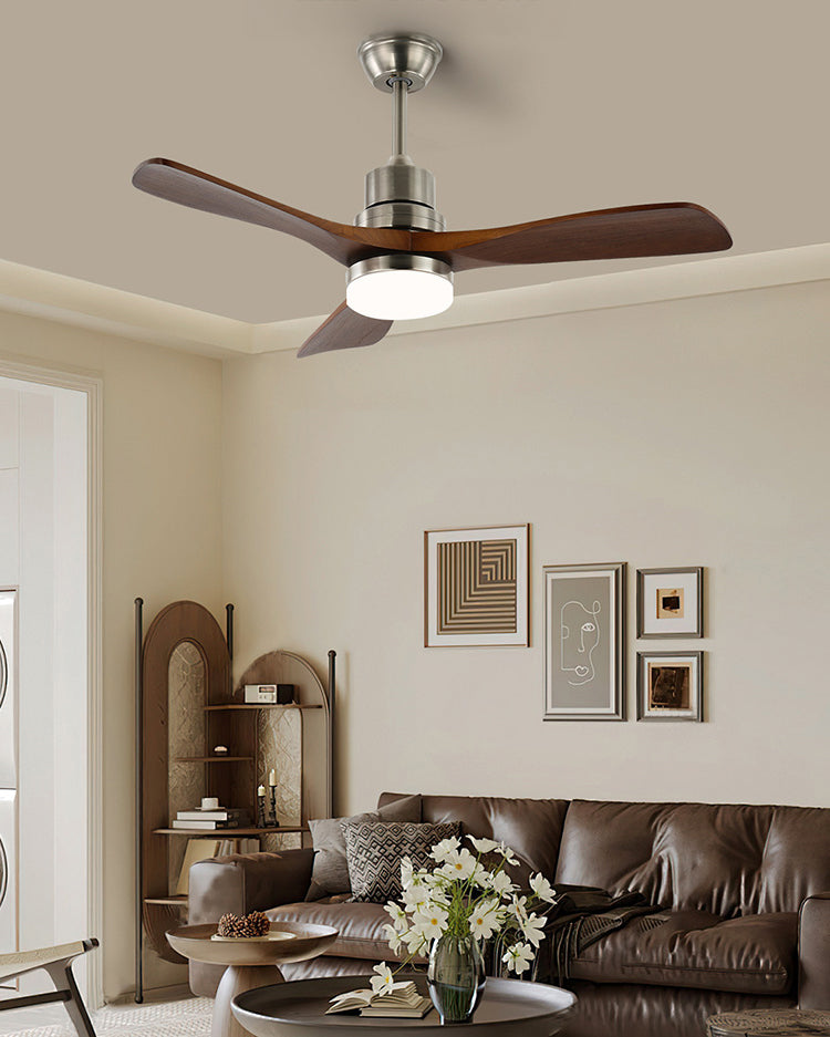 WOMO Mid Century Modern Ceiling Fan Lamp - WM5276