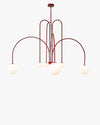 WOMO Mid Century Kronleuchter Glaskugeln im Wohnzimmer-WM2522 thumbnail