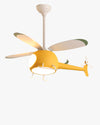 WOMO Flugzeug Kinder Deckenventilator Lampe-WM5007 thumbnail
