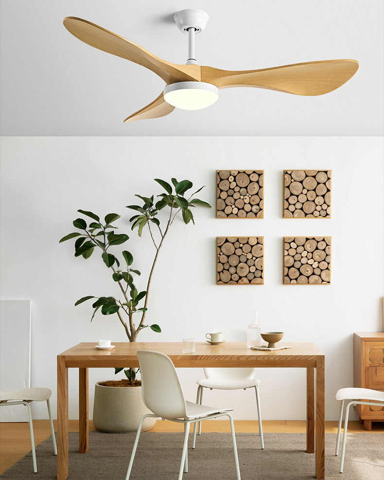 WOMO 3 Blade Modern Ceiling Fan Lamp - WM5249