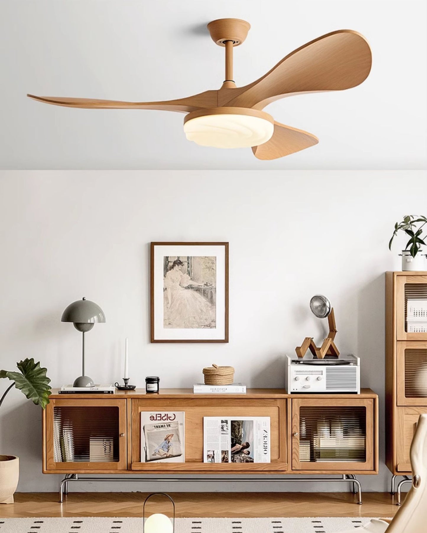 WOMO Modern Ceiling Fan Lamp-WM5222