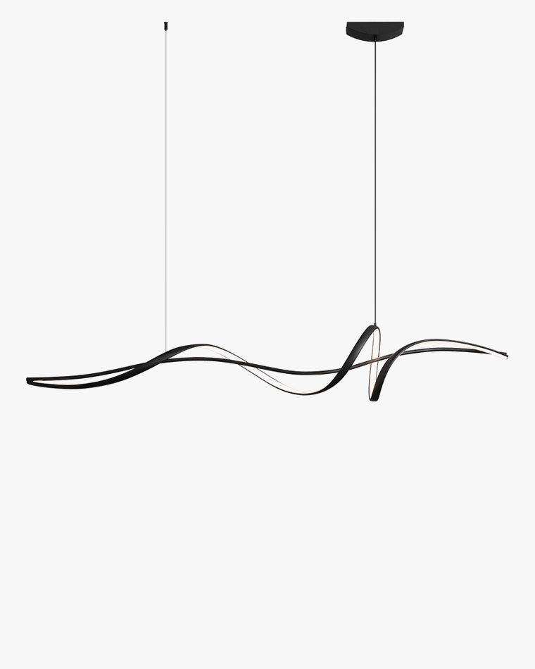 WOMO Suspension LED Spirale noire - WM2299