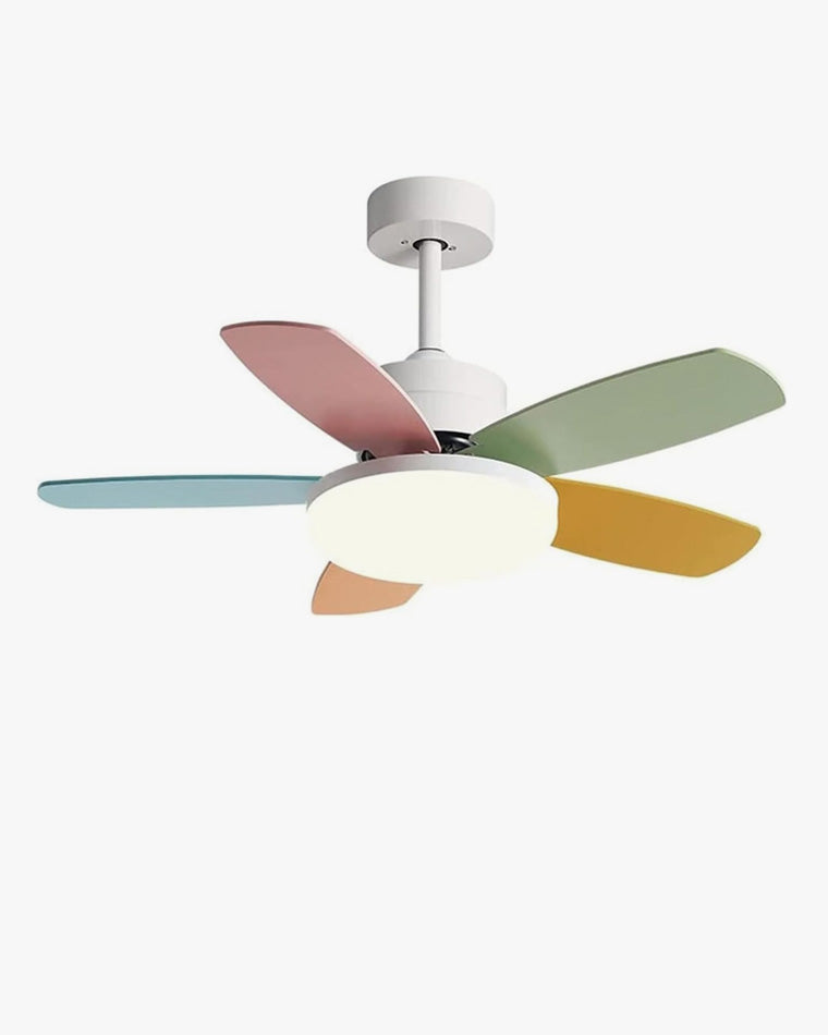 WOMO 5-Klingen Scandi Deckenventilator Lampe-WM5089