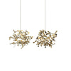WOMO Cluster Pendelleuchte Silber Gold Esstisch Modern-WM2042 thumbnail