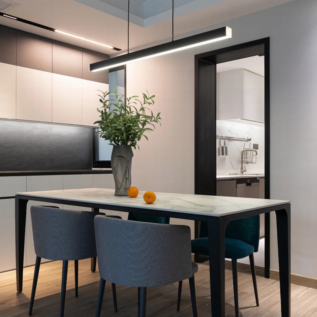 WOMO Minimalist Linear Kitchen Pendant Light-WM2002