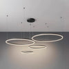 WOMO Wohnzimmer Pendelleuchte Kronleuchter Ring mit Fernbedienung-WM2003 thumbnail