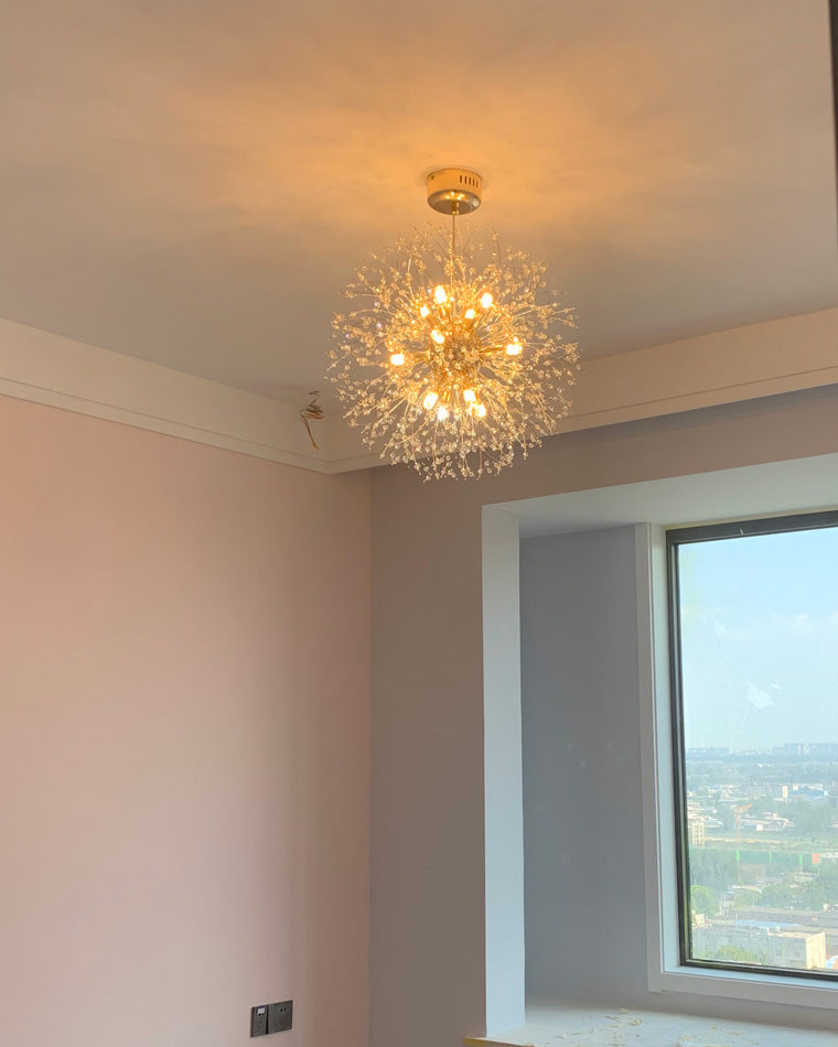 WOMO Dandelion Starburst Crystal Chandelier-WM2004