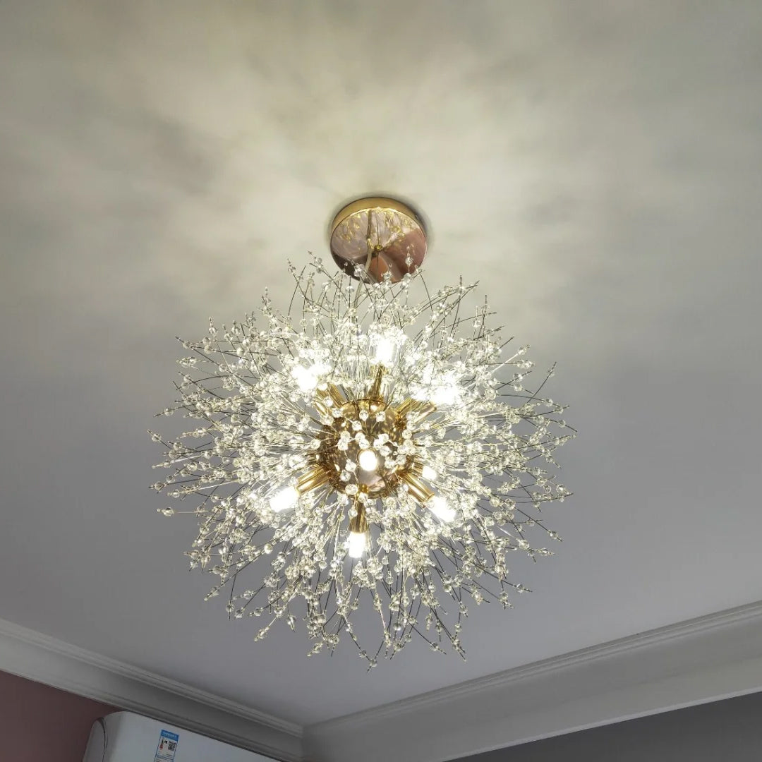 WOMO Dandelion Starburst Crystal Chandelier-WM2004