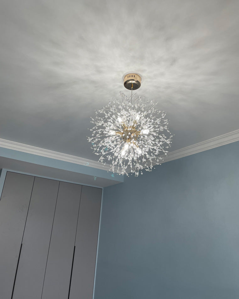 WOMO Dandelion Starburst Crystal Chandelier-WM2004
