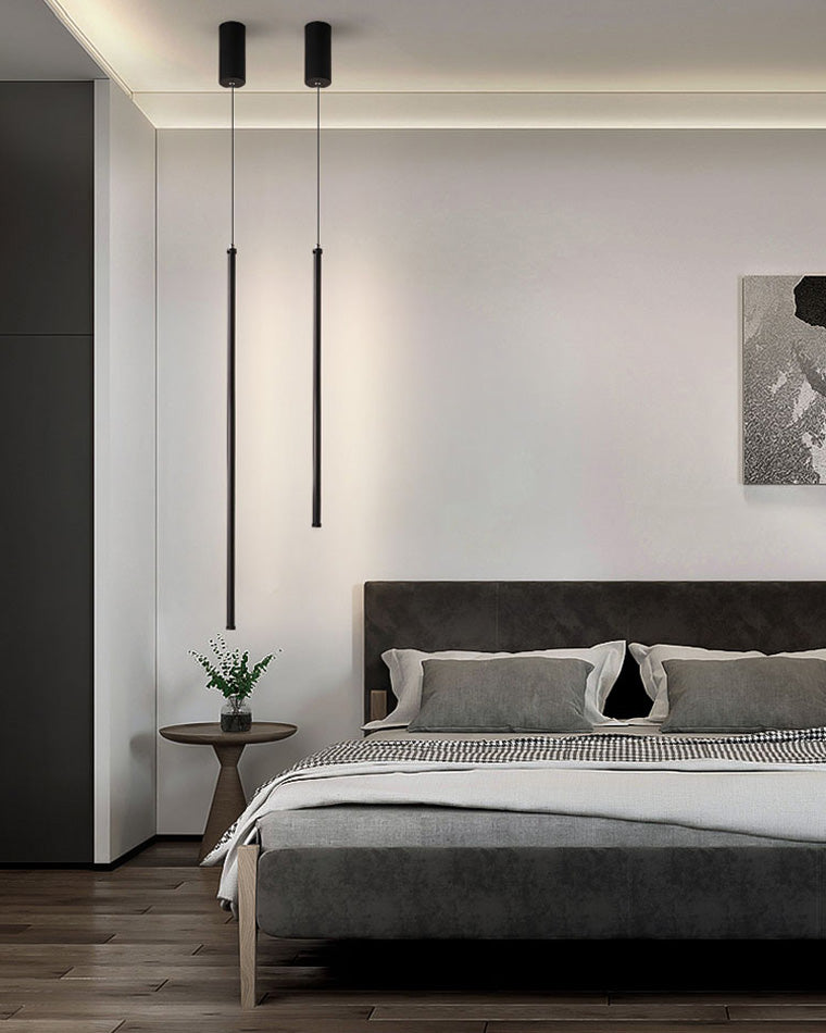 WOMO Single Tube Pendant Light for Bedroom-WM2007