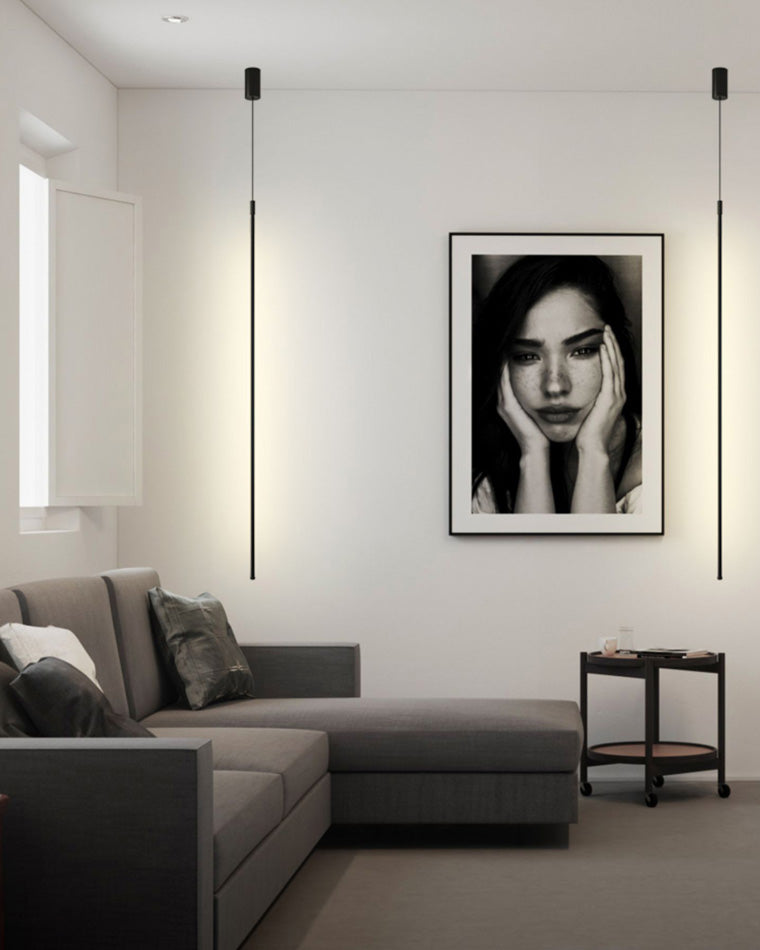 WOMO Single Tube Pendant Light for Bedroom-WM2007