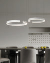 WOMO Schwarz/Gold Ring Led Kronleuchter-WM2009 thumbnail