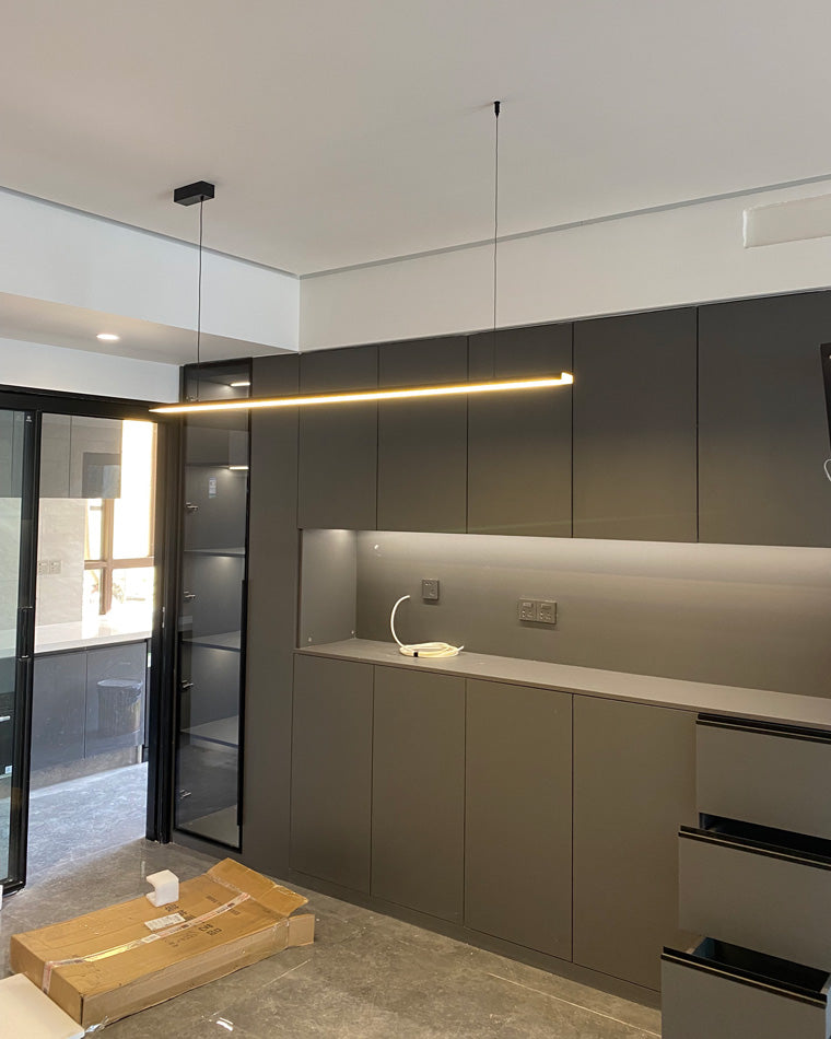 WOMO Extra Long Linear Pendant Light-WM2011