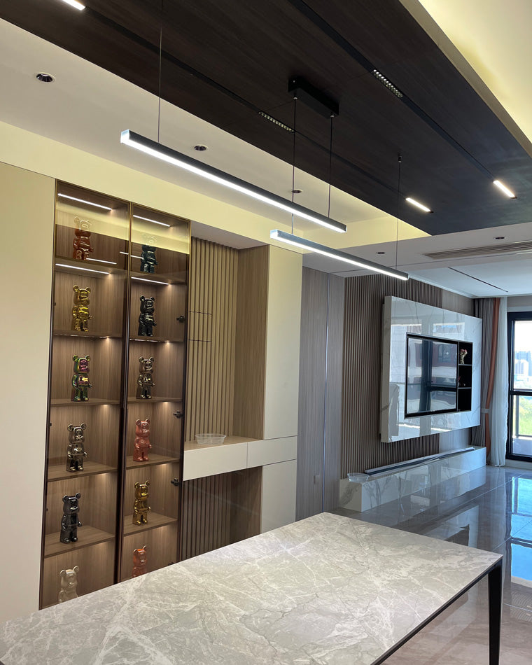 WOMO Extra Long Linear Pendant Light-WM2011