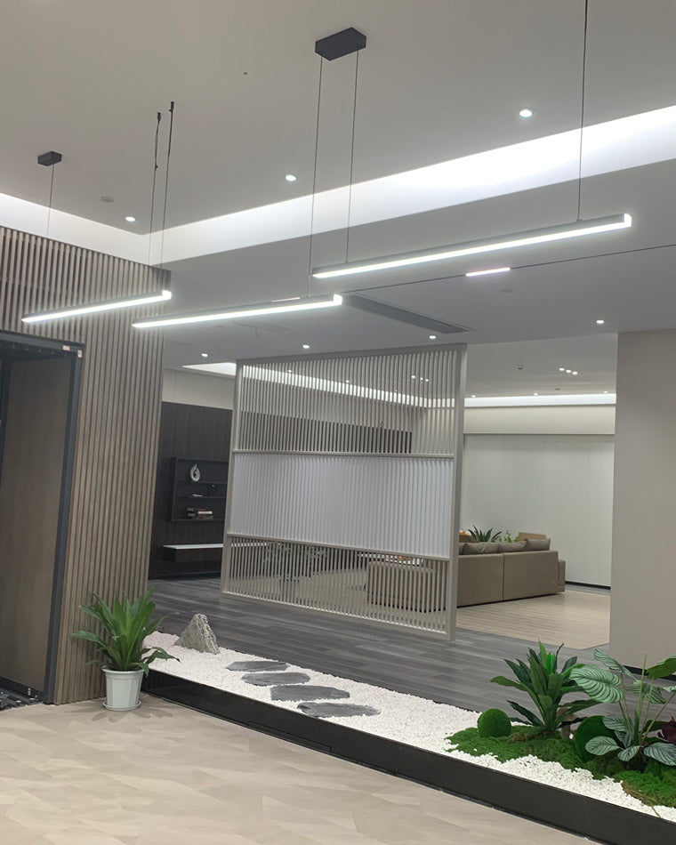 WOMO Extra Long Linear Pendant Light-WM2011