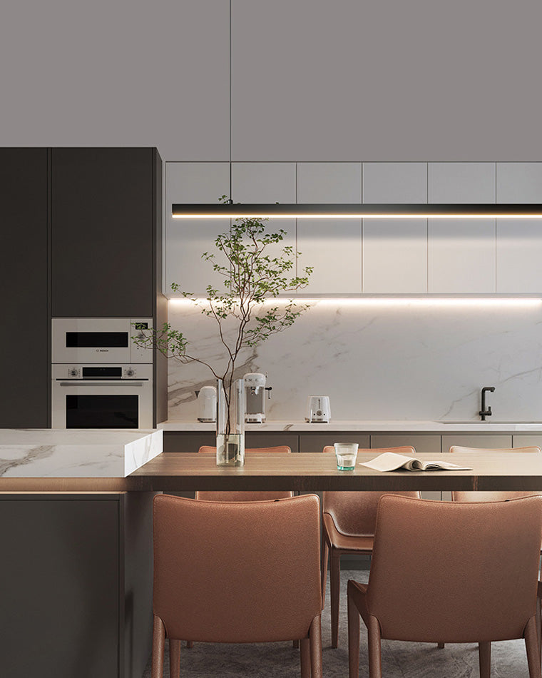 WOMO Extra Long Linear Pendant Light-WM2011