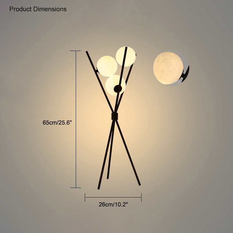WOMO Bubbles Tripod Floor Lamp-WM7007
