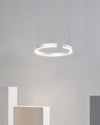 WOMO Schwarz/Gold Ring Led Kronleuchter-WM2009 thumbnail