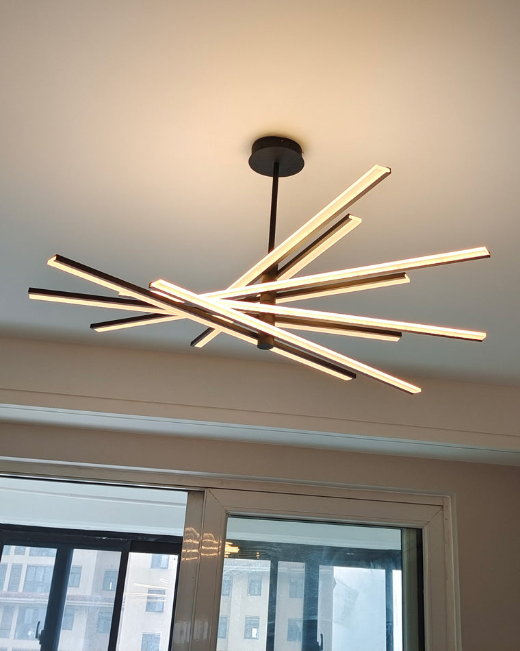 WOMO Adjustable Linear Led Chandelier-WM2026