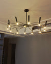 WOMO LED Kerzen Kronleuchter Breit modern-WM2038 thumbnail